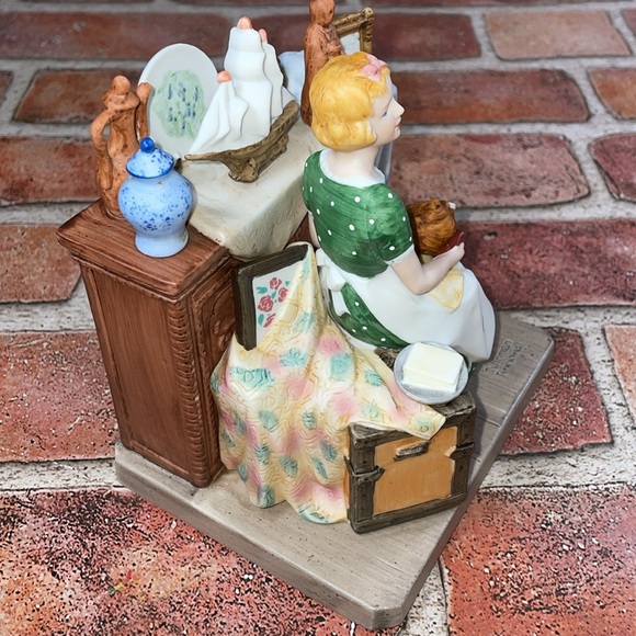 “Dreams In The Antique Shop” by Norman Rockwell - Picture 2 of 8